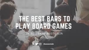 the best bars to play board games in