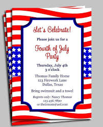 Fourth Of July Invitation Template Free 21 Beautiful 4th July