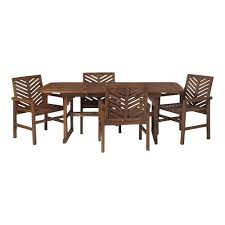 Extendable Outdoor Patio Dining Set