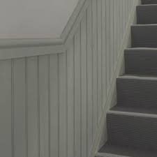 Tongue And Groove Walls Stair Paneling