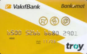 Banka Kartı: Bakomat - Troy (VakifBank, TürkiyeCol:TR-GM-0081