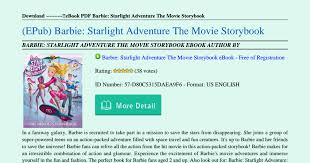 This fantastic destination has free online games for kids, online activities and fun online videos for kids! Barbie Starlight Adventure The Movie Storybook Pdf Google Drive
