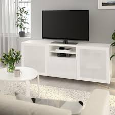 Tv Unit Glass Shelves Decor Glass