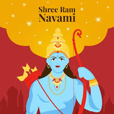 It is believed that on this day lord rama was born in ayodhya. Ram Navami Banner Kostenlose Vektor