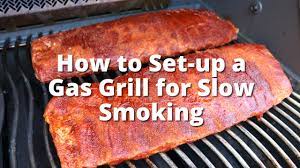 gas grill for low and slow smoking