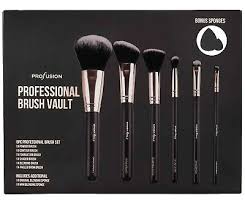 pro brush vault makeup brushes set
