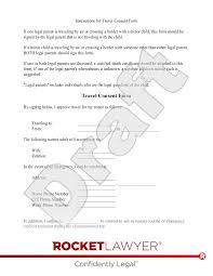 free travel consent form faqs