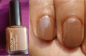 brown nail paint shade