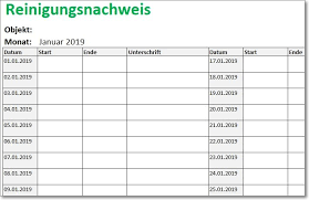 Download simple project plan templates in excel, word and pdf formats. Reinigungsnachweis Reinigungsplan Als Excel Vorlage Alle Meine Vorlagen De