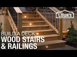 How To Build A Deck Wood Stairs