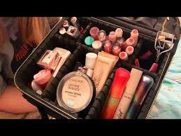 asmr makeup collection organising part