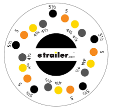 Printable Trailer Bolt Hole Pattern Template Etrailer Com