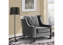Armen Living Barrister Chair In Gray
