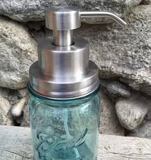 Mason Jar Foamer Soap Pump Kit With 304