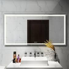 Mirrors looking neat and vanities without tops in styles that fit your bathroom vanity boasts clean sharp modern lines and. Mirror Framing Kits Bathroom Mirrors The Home Depot