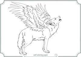 Anime wolf coloring pages free printable coloring pages. Anime Coloring Pages With Wings Coloring And Drawing
