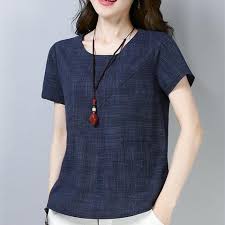 Lihat detail blouse wanita korea lengan panjang elegant rp 135.000. Baju Blouse Wanita Terkini Model Terbaru Vintage Linen Cotton Cantik Menawan
