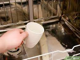 remove dish soap from a dishwasher