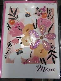 Everybody knows that papyrus makes the best greeting cards for any holiday or add a papyrus mothers day card to your flower arrangement or buy a few for your friends. Papyrus Happy Mothers Day Card Mom Gems Flowers Rare Ebay