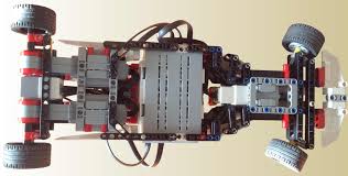 Some lego parts are stuck. Drive The Formula Ev3 With The Ir Remote Smallrobots It