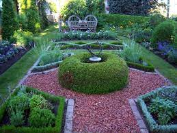 Formal Herb Garden Lakeview Gardens