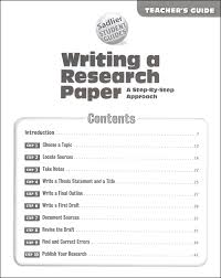 How to Write a Research Paper   Worksheet   Education com Kenmark