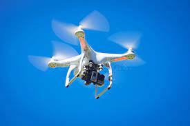 dji phantom 2 quadcopter drone in