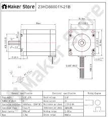 nema 23 stepper motor 2 45n m high