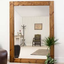 Cottage Rustic Wood Mirror 5 Sizes