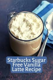 starbucks sugar free vanilla latte