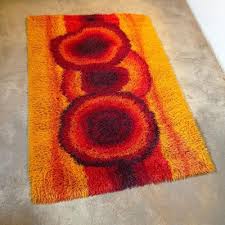 scandinavian high pile rya rug