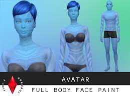 the sims resource avatar full body paint