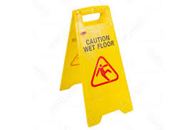 caution wet floor sign jsp