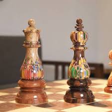 6 Giant Chess Pieces King Queen