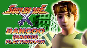 SOUL BLADE (PS1) - BANGOO (Bangu) Arcade Mode Playthrough Longplay Gameplay  - Soul Edge - 1080p - YouTube