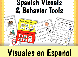 Spanish Visuals And Behavior Tools Visuales En Español