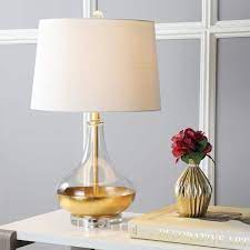 H Gold Leaf Glass Table Lamp Jyl5007a
