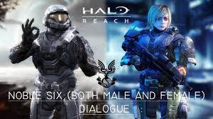 Halo Reach | Noble Six Dialogue - YouTube