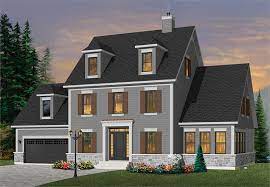 Colonial Style House Plan 4964