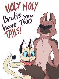 Pixie and brutus two tails