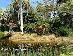 dinosaurs at mckee botanical garden