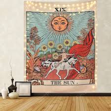 Tarot Tapestry Sun Tapestry Wall