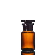 50ml Amber Glass Apothecary Bottle And