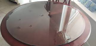 Heavy Glass Table Top 42 Inch