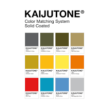 Kaijutone Colour Chart 1