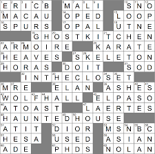 cloverleaf feature crossword clue