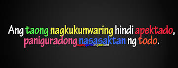 Best Pinoy Quotes: FB Covers - Tagalog Quotes and Jokes 01 via Relatably.com