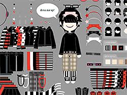 dress up emo play now for