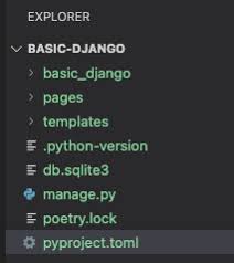 how to version control your django project
