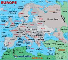 Europe Map Map Of Europe Facts